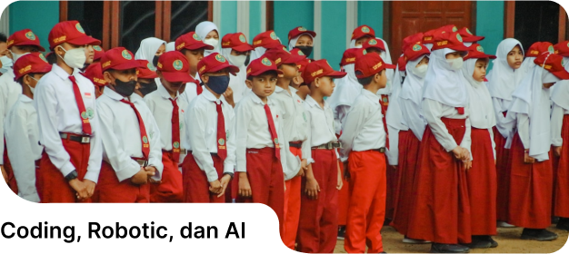 Coding Robotic AI Siswa CSR Pendidikan